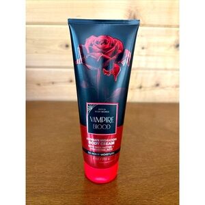Bath & Body Work VAMPIRE BLOOD Body Cream Shea Butter HYALURONIC ACID Halloween
